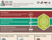 Tablet Screenshot of localfoodsystems.org